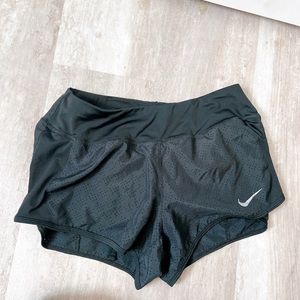 Black workout shorts